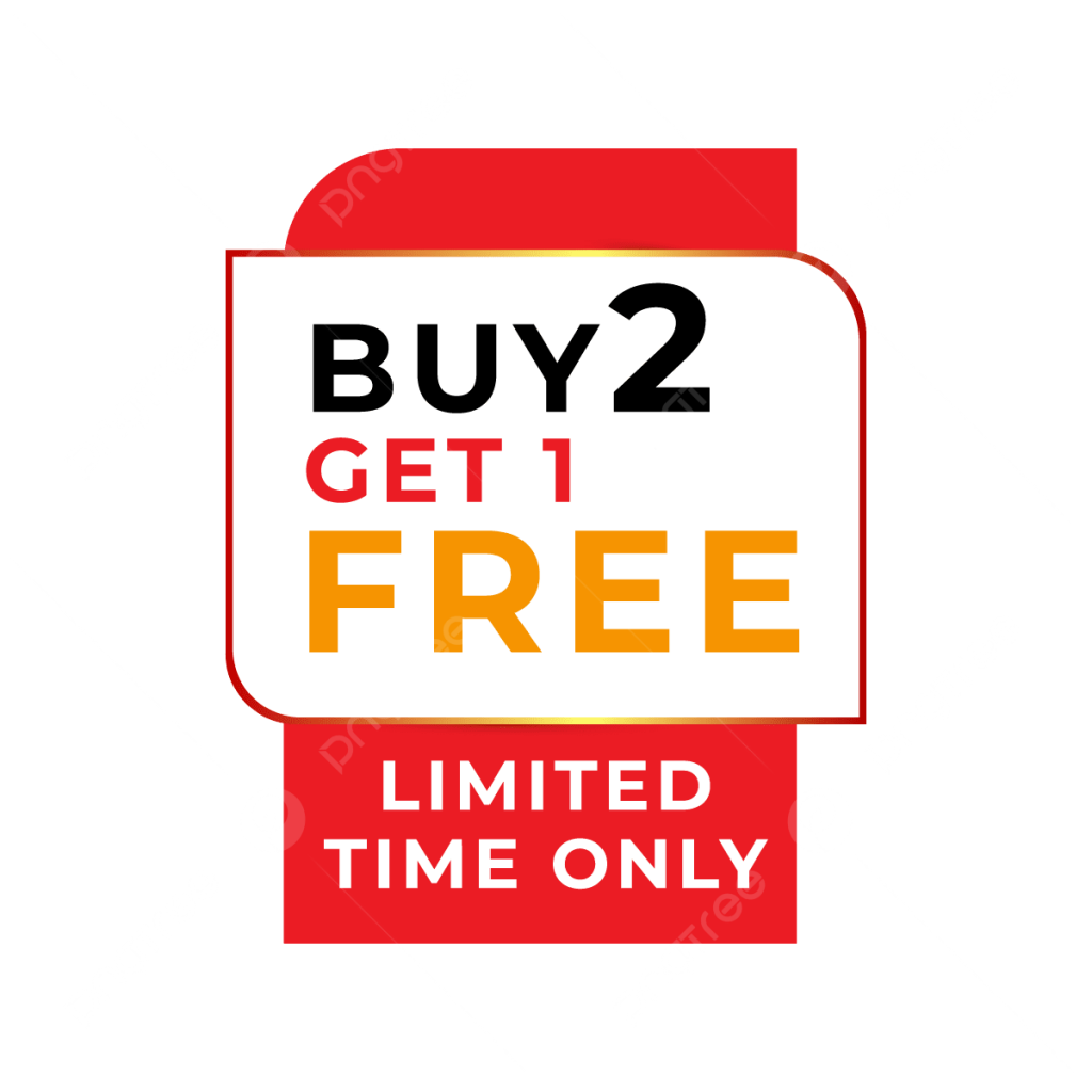 أشتري 2 أحصل 1 مجان, عرض راية, العرض محدود, عصري PNG والمتجهات للتحميل ...